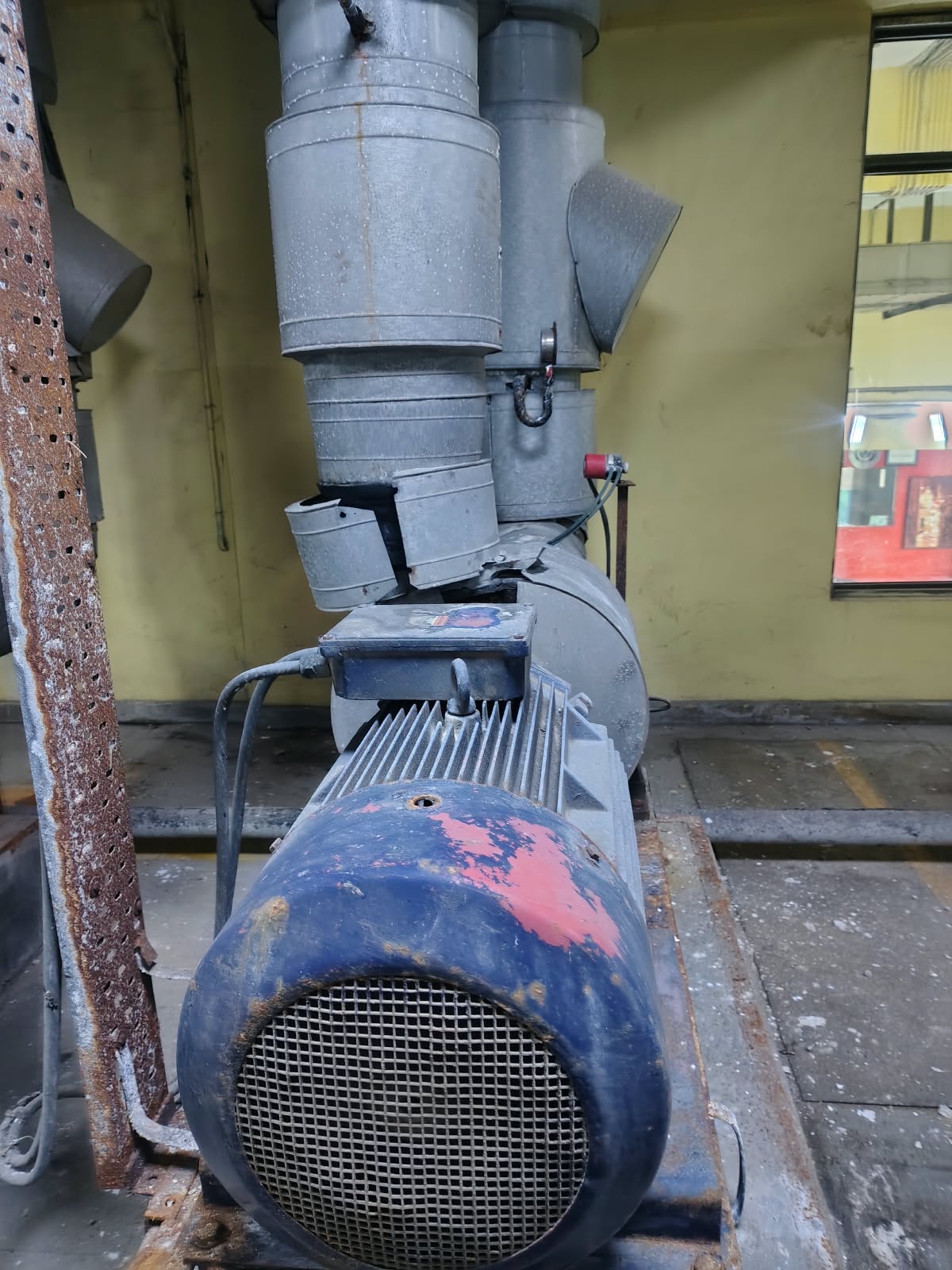 Electric motor and machinery scrap